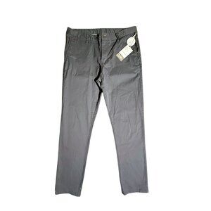 Vuori Men Collins Chino Pants Azure Gray Size 34 NWT